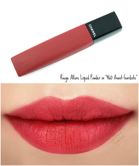 batom rouge allure liquid powder 960 avant chanel beauty|ROUGE ALLURE LIQUID POWDER, the Lip Colour for a Softly .